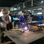 चीनी प्रदायक सीएनसी गैन्ट्री प्रकार प्लाज्मा काटने की मशीन
