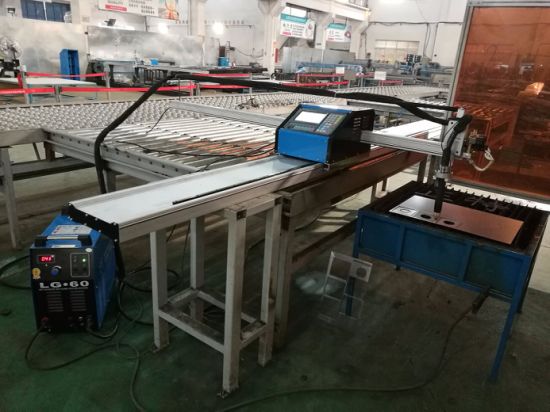 कम लागत के साथ चीन निर्माता पोर्टेबल प्लाज्मा सीएनसी धातु काटने की मशीन