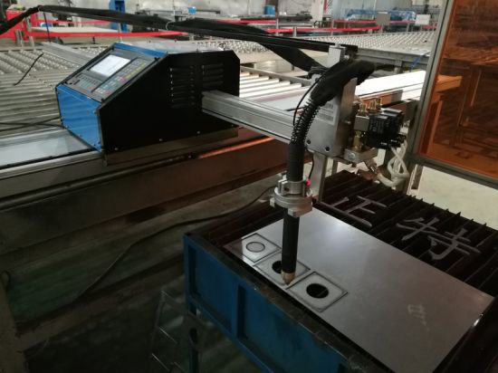 अलीबाबा चीन आपूर्तिकर्ता सीई अनुमोदित एयर प्लाज्मा पोर्टेबल सीएनसी लौ / प्लाज्मा काटने की मशीन